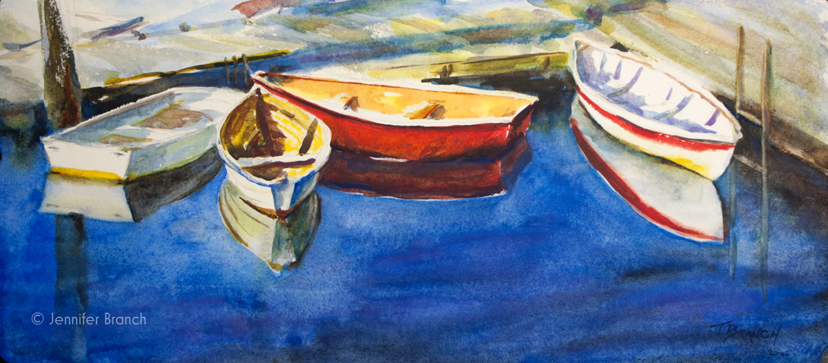 5 Beginner Watercolor Painting Fixes Watercolor Painting Lesson by Jennifer  Branch