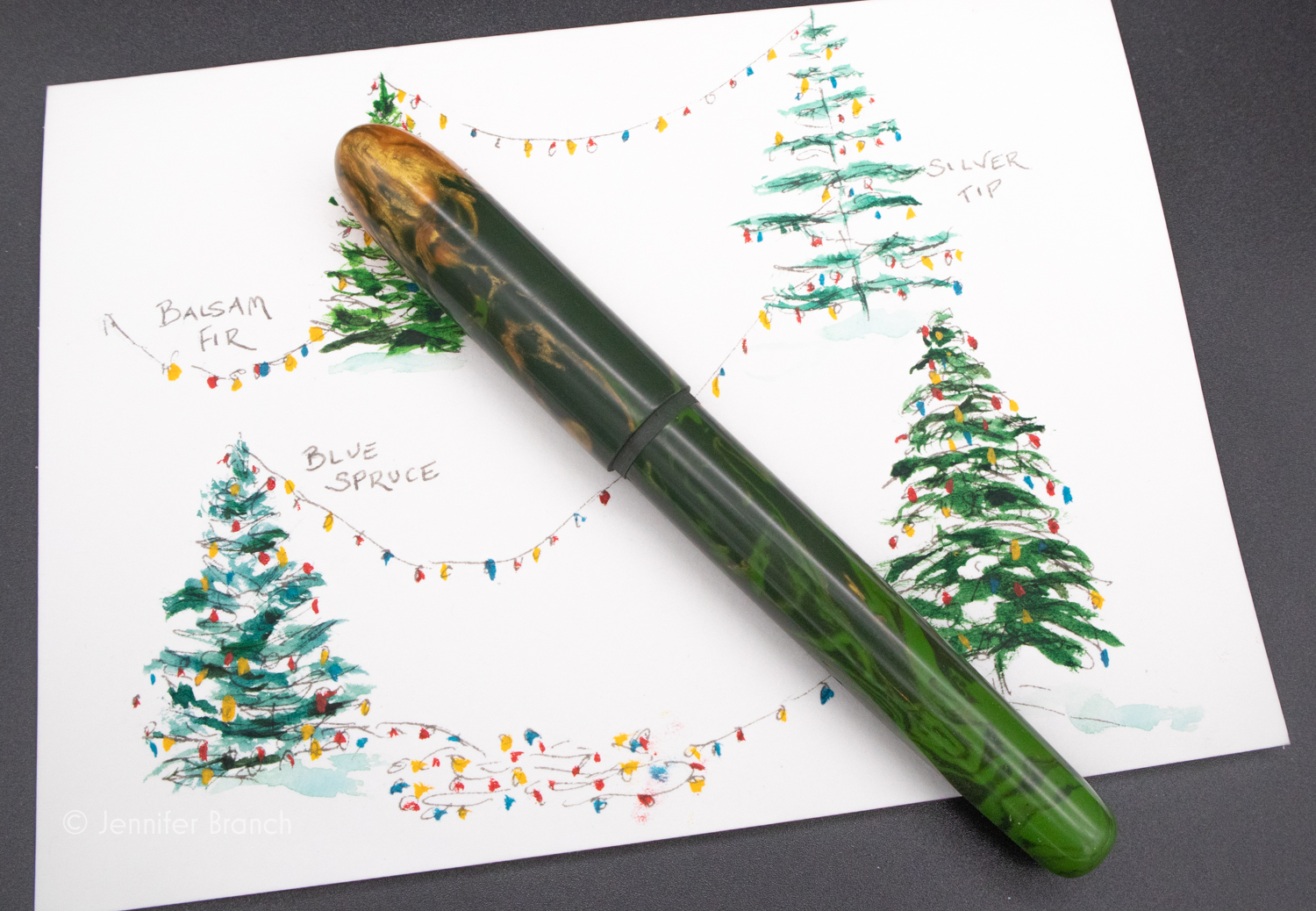 Christmas Tree Pen