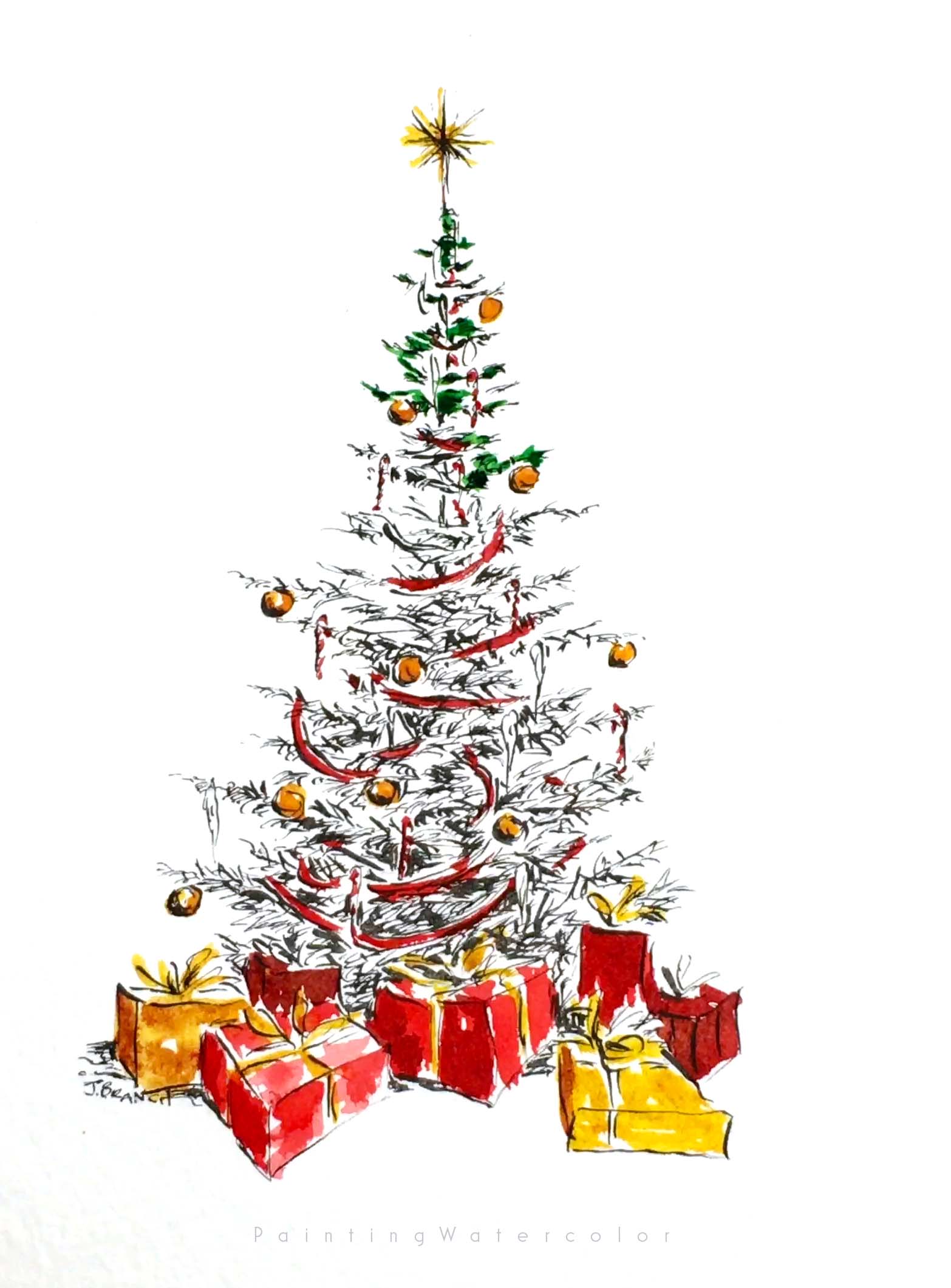 Christmas Card Tree 2