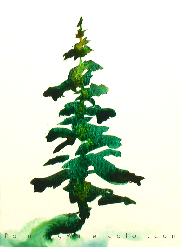 Christmas Card tree 1