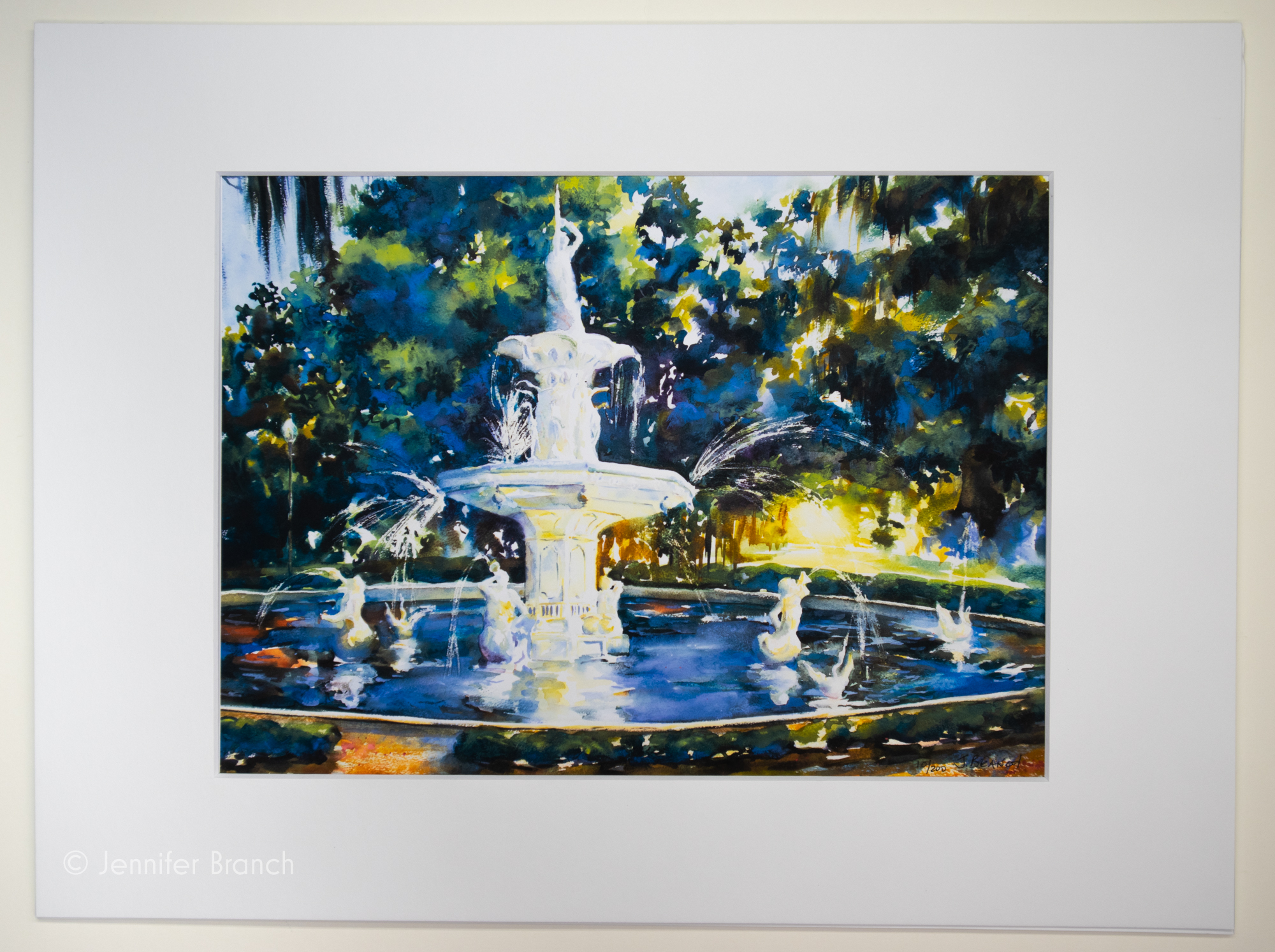 Savannah Fountain, Forsyth Park