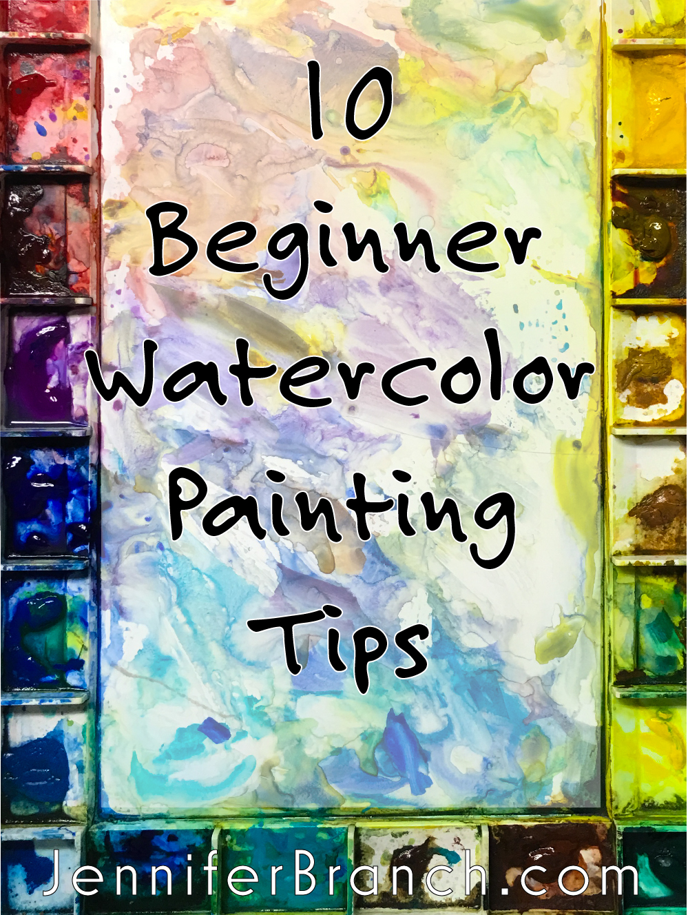 5 Beginner Watercolor Painting Fixes Watercolor Painting Lesson by Jennifer  Branch