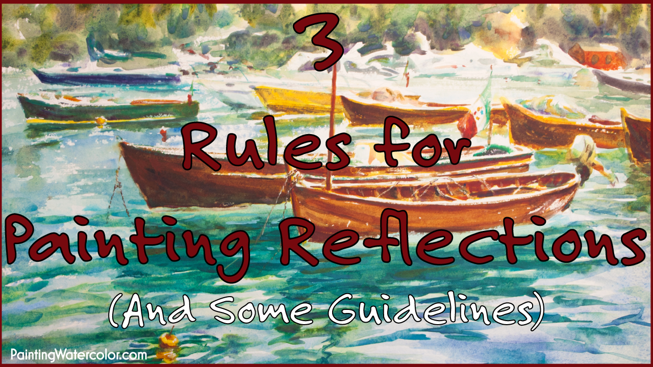 How to Paint Reflections  Painting Lesson by Jennifer Branch