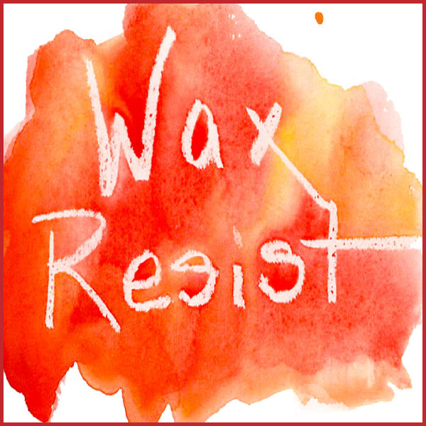 How to Use Wax Resist Watercolor Painting Lesson