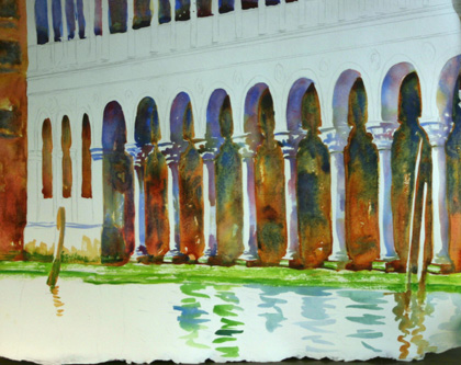 Along the Grand Canal II Tutorial Painting Tutorial 5