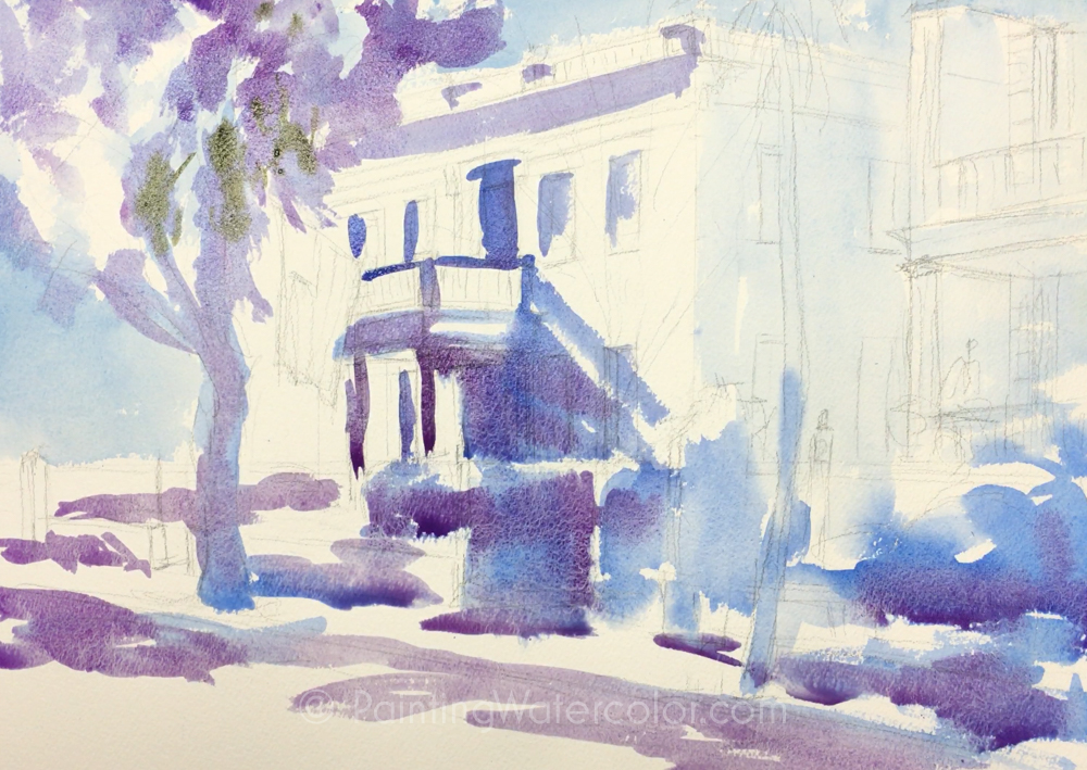 Charleston Watercolor Watercolor Painting Lesson 2