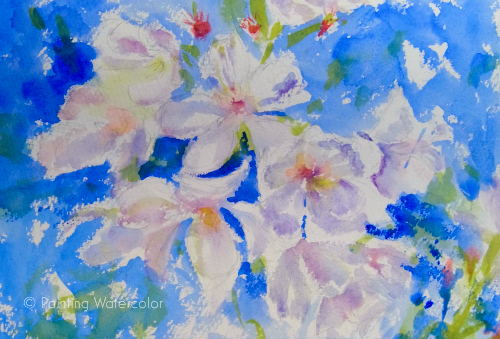 Cherry Blossoms Painting Tutorial Painting Tutorial 5