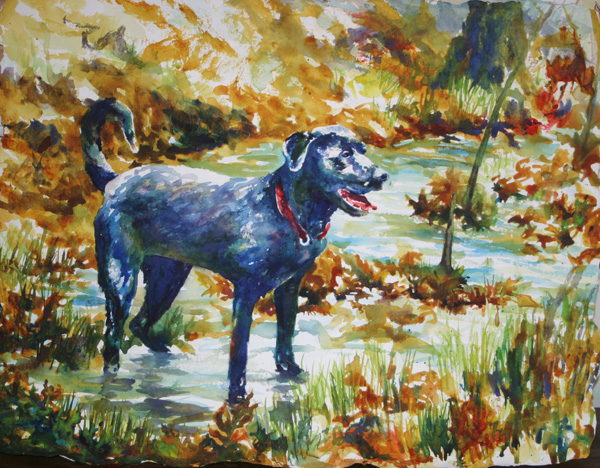 Labrador Retriever Tutorial Painting Tutorial 4