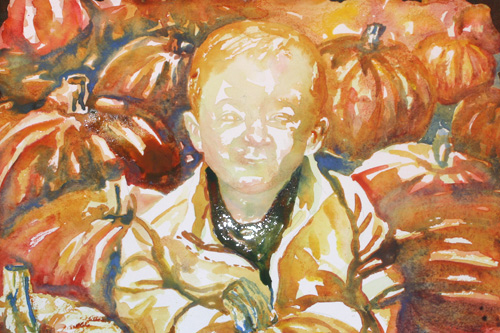 Edwin's Portrait  Painting Tutorial 3