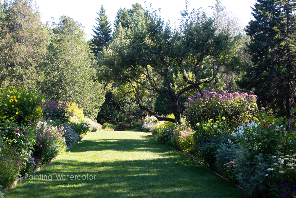 Garden Path Painting Tutorial Reference Photo