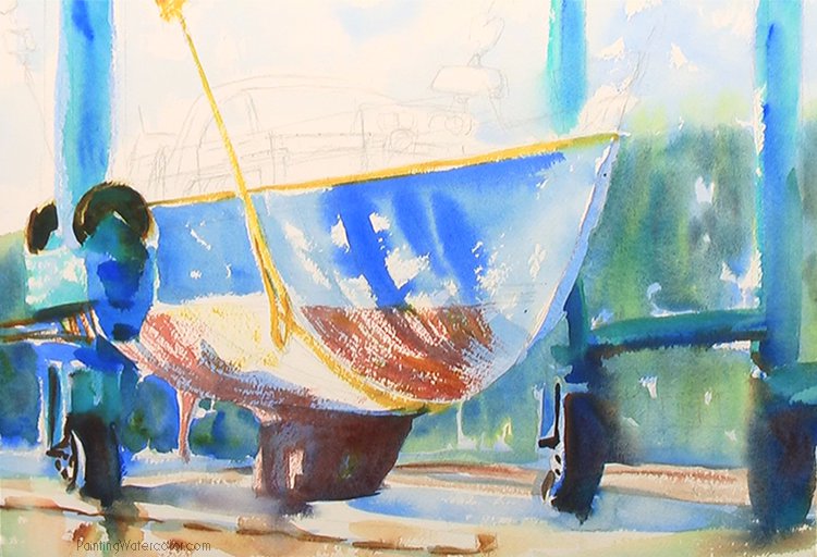 Hinckley Boatyard Painting Tutorial 5