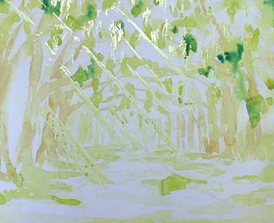 Live Oak Drive II Watercolor Painting Lesson 1