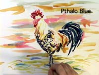 Rooster Painting Tutorial 3