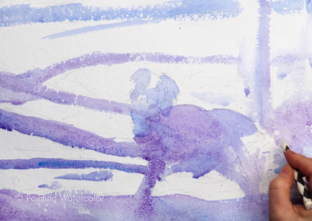 Snow Dog Painting Tutorial Painting Tutorial 3