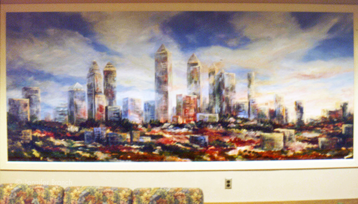 Shepherd Spinal Center mural by Jennifer Branch